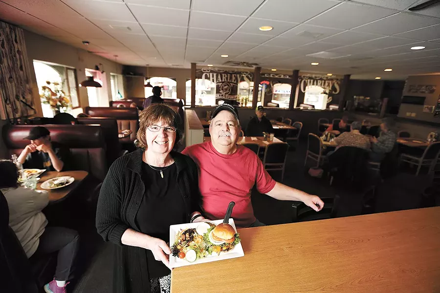 Shirley and Jack Williams, right, have owned Charley's for nearly 40 years. - YOUNG KWAK