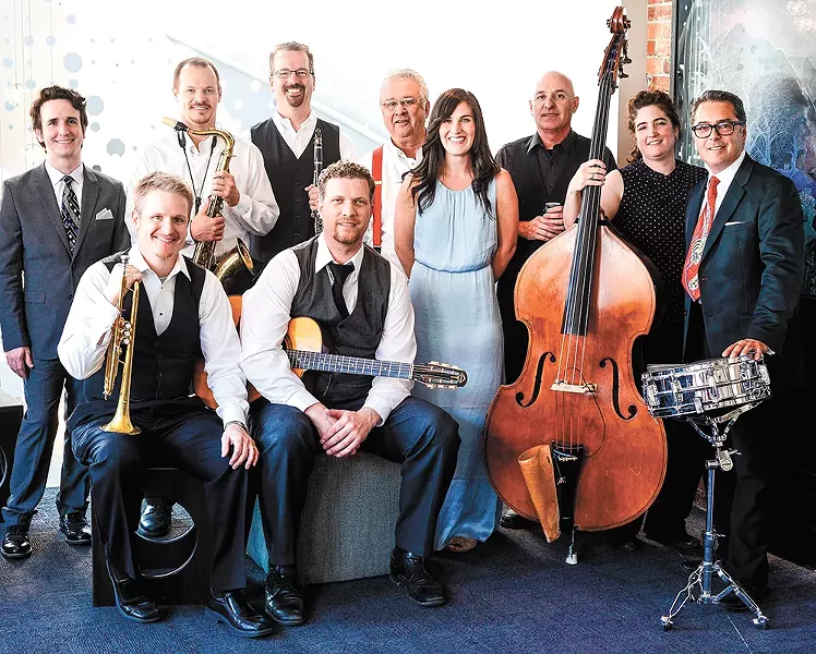 Hot Club of Spokane, bringing New Orleans to the Inland Northwest. - CHRIS WOOLEY