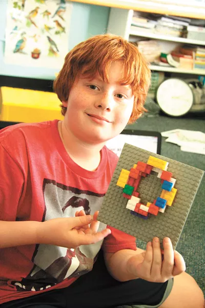 LEGOs offer myriad educational opportunitiies during camps at St. George's School.