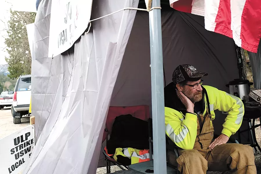 Rick Norman has worked in Hecla mines since 1979. - YOUNG KWAK