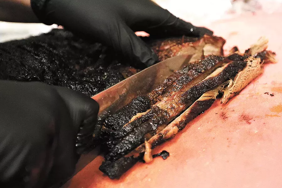 JJ's Tap and Smokehouse offers some of the best brisket in town. - YOUNG KWAK