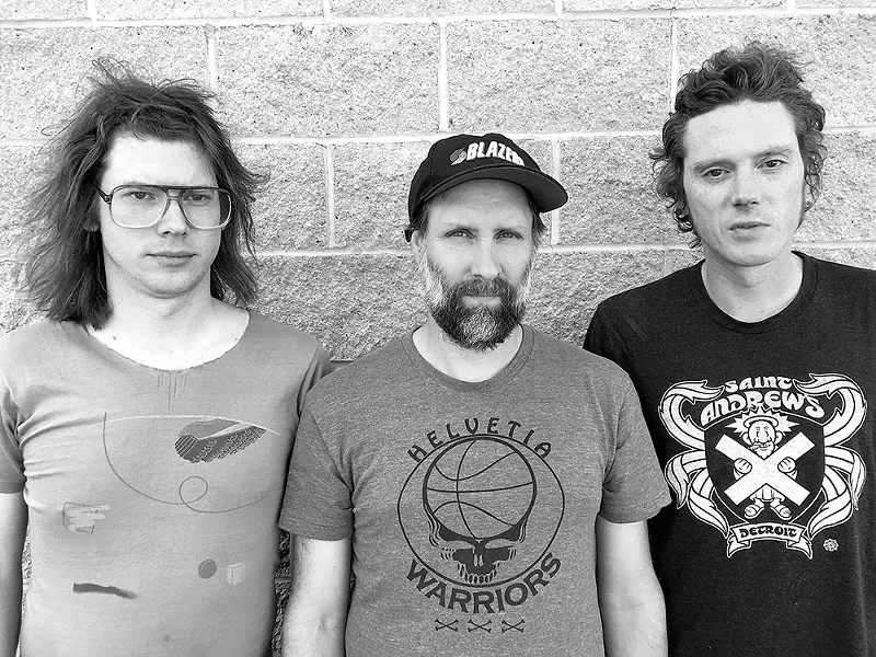 Built to Spill (left to right): Steve Gere, Doug Martsch and Jason Albertini.