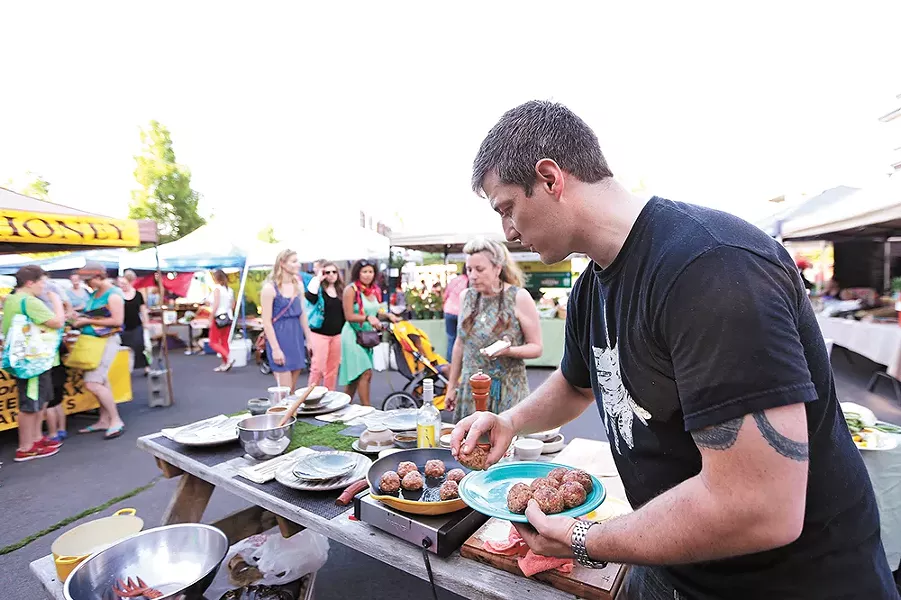 The Perry Street Thursday Market will host a food truck rally on June 22. - YOUNG KWAK