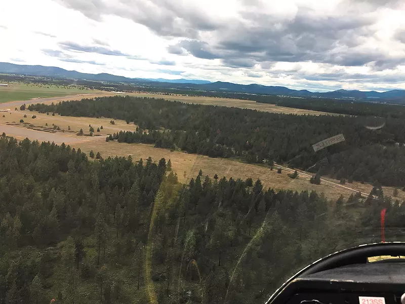 The view just beyond Deer Park Airport, about 4,000 feet above the ground. - MITCH RYALS