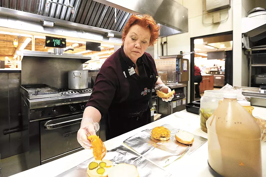 Super 1 deli manager Susan Greenhalgh wants everyone to feel welcome in her store. - YOUNG KWAK