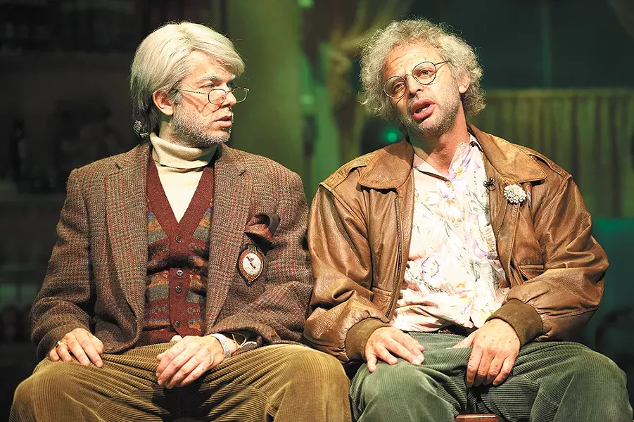 John Mulaney (left) and Nick Kroll in Oh, Hello