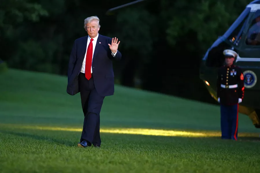 President Trump: “I didn’t do anything wrong.” - AL DRAGO/THE NEW YORK TIMES