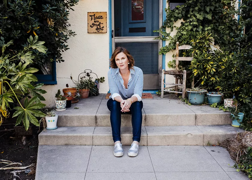 Katierose Donohue, who graduated from Harvard’s graduate theater program 12 years ago but still pays as much for her student loans as she does for rent, in Los Angeles, July 27, 2017. Despite being at the world’s wealthiest university, the acting institute's students receive modest financial aid and leave with a median of $78,000 in debt in exchange for a master of liberal arts degree from the Harvard Extension School. - BRIAN GUIDO/THE NEW YORK TIMES