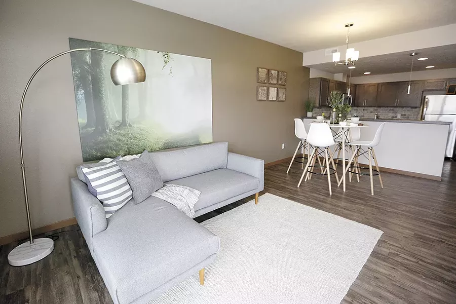 Due to the red-hot market, apartment units like this one, in the Bella Tess, are renting quicker and for a higher price per square foot than ever before. - YOUNG KWAK