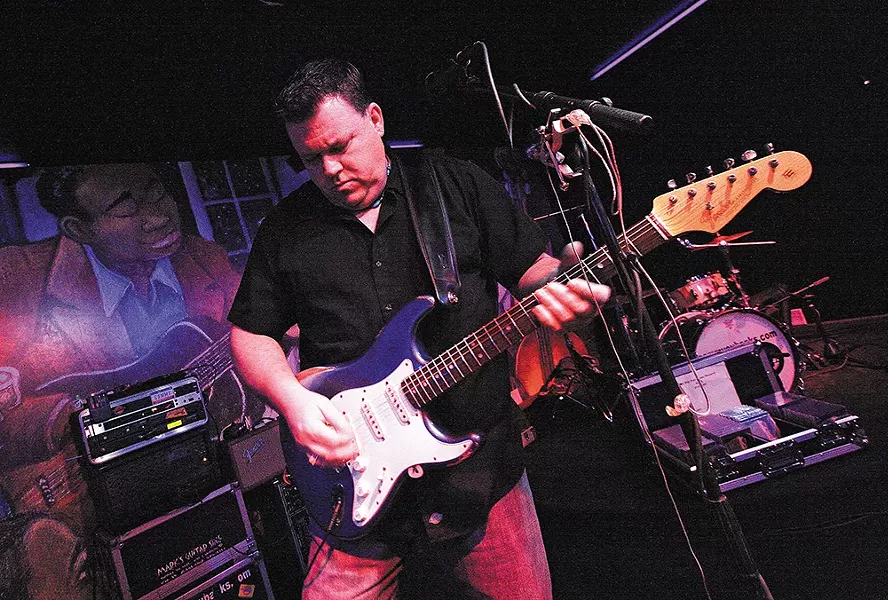 Local blues legend Sammy Eubanks - YOUNG KWAK