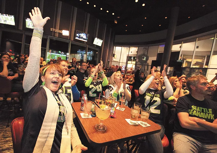 Epic is one massive sports bar. - YOUNG KWAK