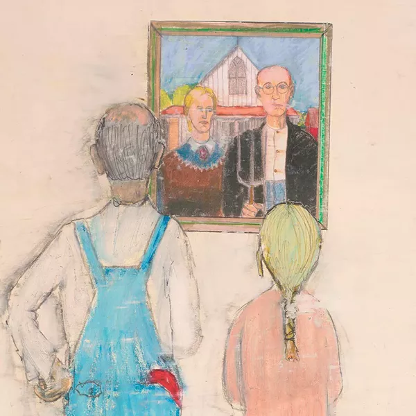 Stephen Glueckert has a show in Moscow through Oct. 21.