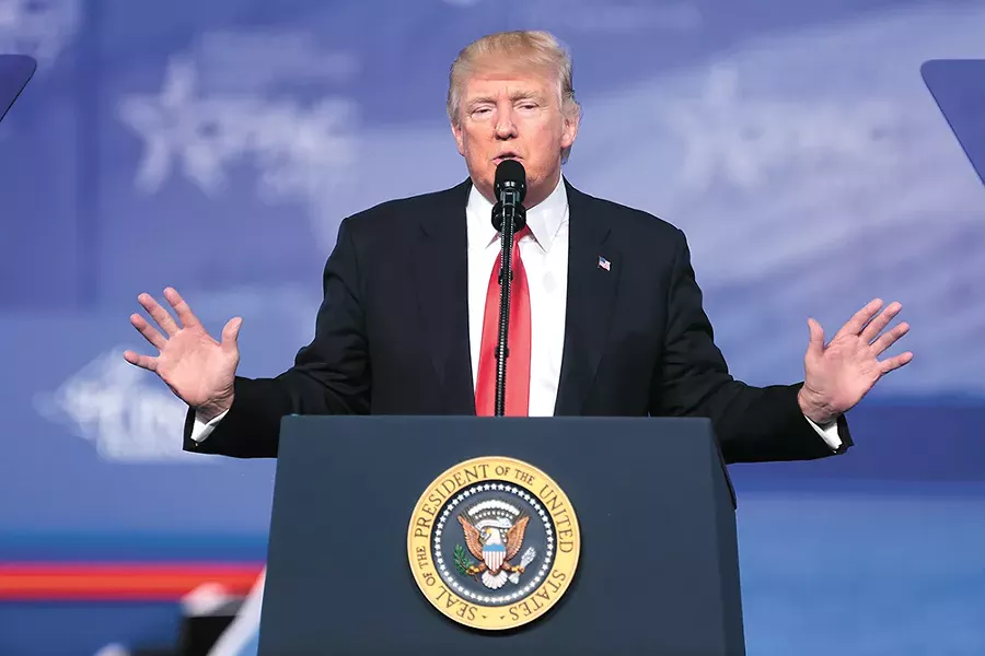 The generally pro-Trump media outlet Breitbart News called Donald Trump "Amnesty Don" after Democrats announced a potential deal with the president to protect DACA recipients — but Raúl Labrador hasn't publicly weighed in. - GAGE SKIDMORE