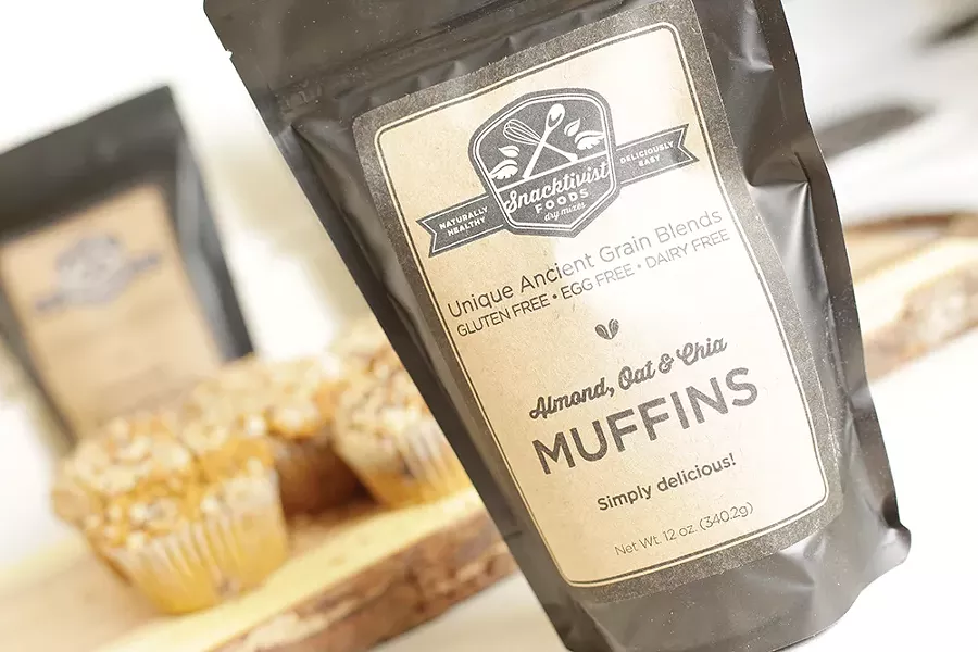 Vegan-friendly muffin mix. - YOUNG KWAK