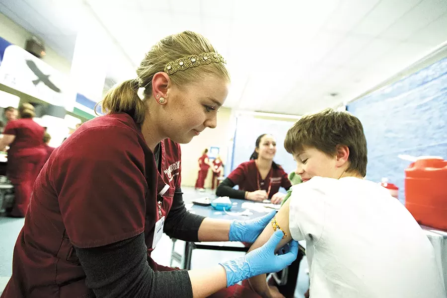 Get your free vaccine. - YOUNG KWAK