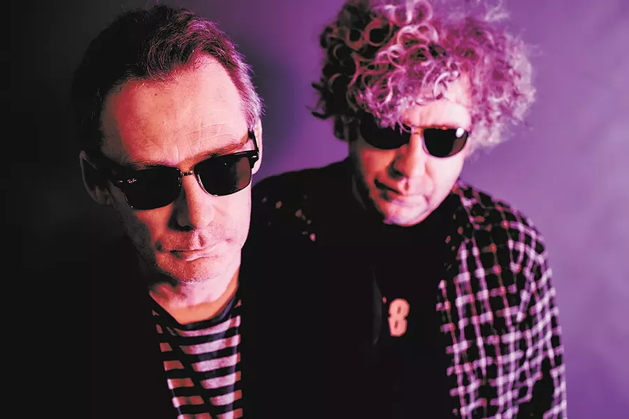 Jim (left) and William Reid are the noise architects behind the Jesus and Mary Chain, who play the Bing on Oct. 26. - STEVE GULLICK