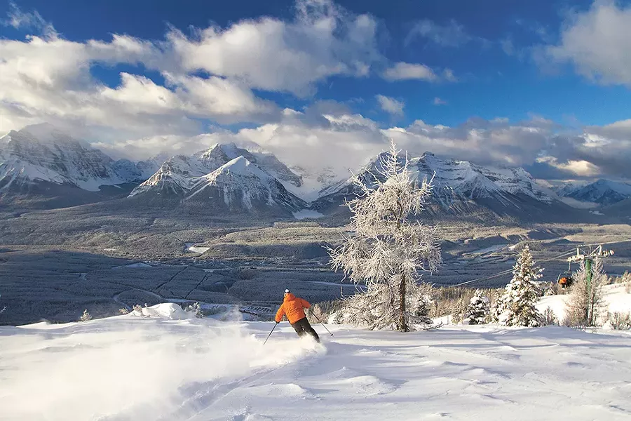 Lake Louise is the biggest resort in the Canadian Rockies. - CHRIS MOSELEY