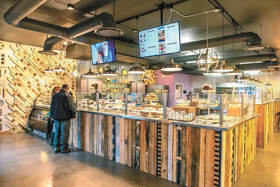 Customers can get an inside look into Lilac City Bakery's process. - ERICK DOXEY