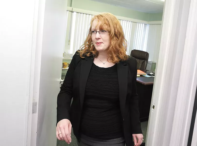 Immigration attorney Vanessa Nelsen says that detained immigrants have a difficult time get help from lawyers. - YOUNG KWAK