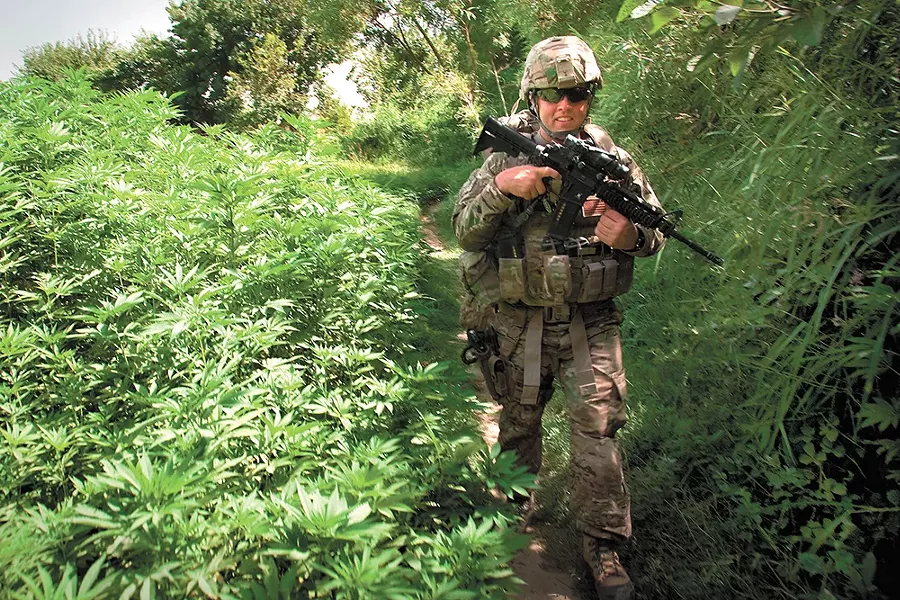 Expect to see a few more smiling soldiers thanks to the military loosening rules on past marijuana use. - U.S. ARMY PHOTO
