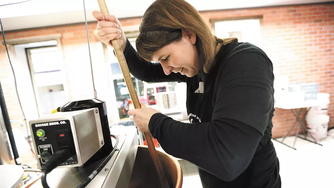 Stephanie Hunter began making caramel in her home kitchen more than six years ago. - YOUNG KWAK