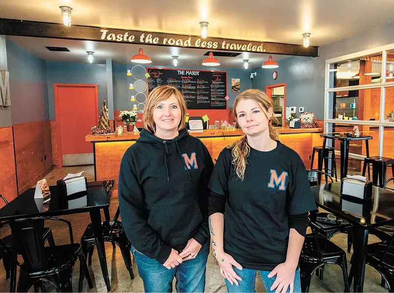 Brenda Eickerman (left) and Jamie Scott opened the Mascot in early December. - ERICK DOXEY