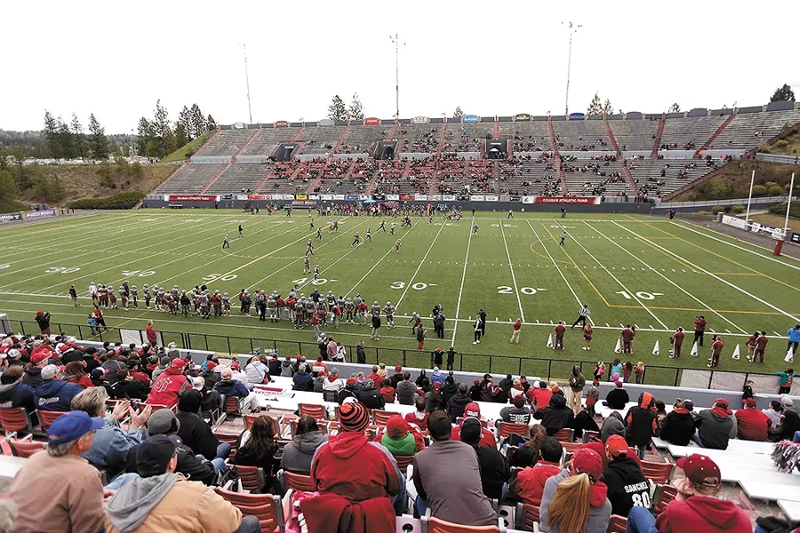 Joe Albi Stadium rarely has a big crowd. - YOUNG KWAK