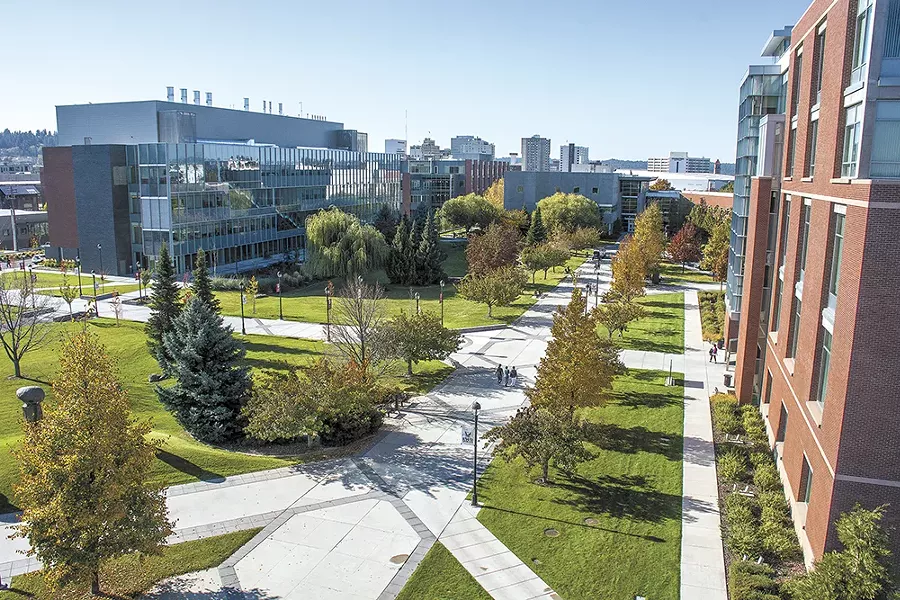 The new WSU-Spokane medical school.
