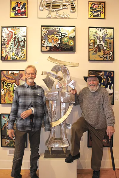 Steve Gibbs and Harold Balazs - COURTESY ART SPIRIT GALLERY