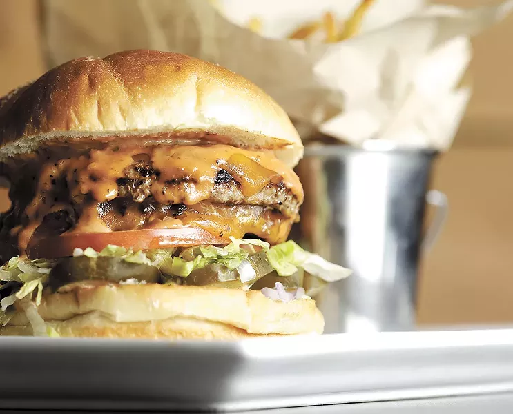 Timber Gastro Pub's Run of the Mill Burger is anything but. - YOUNG KWAK