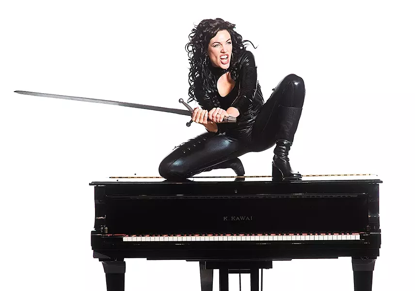 Katie Goodman's comedy is not for the timid.