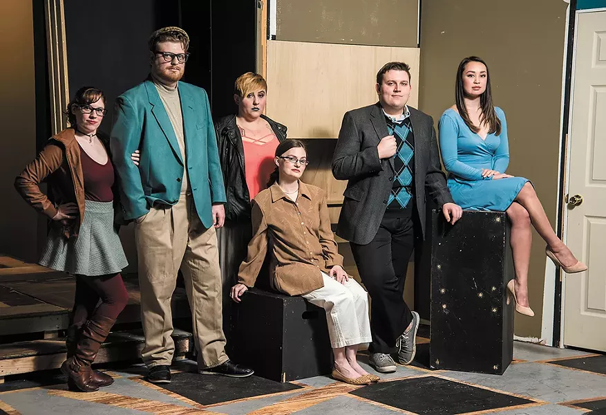 Comic infidelity fuels the romatic farce opening at Ignite! Community Theatre. - CHRIS WOOLEY PHOTO