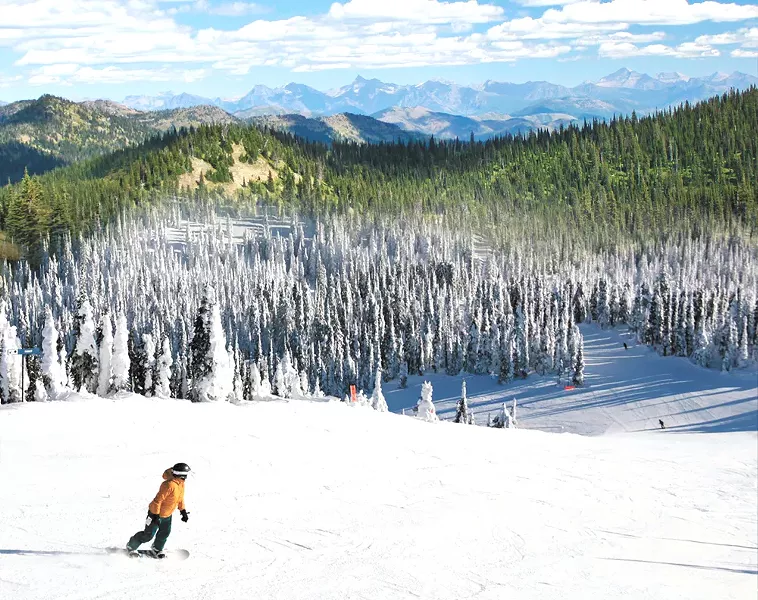 The clock is ticking before spring's big melt. - DEREK HARRISON PHOTO ILLUSTRATION