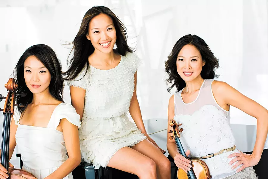 The Ahn Trio is part of the Spokane Symphony's Vienna, City of Dreams show this weekend.