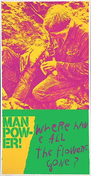 Manflowers by Corita Kent