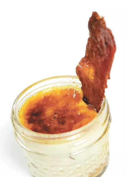 Maple creme brulee from Twigs