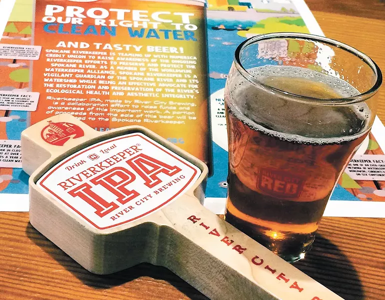 Help protect the Spokane River by drinking local beer this month.