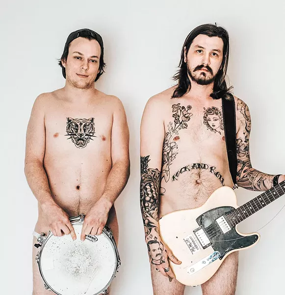 Spokane rock duo Indian Goat. - ALICIA HAUFF