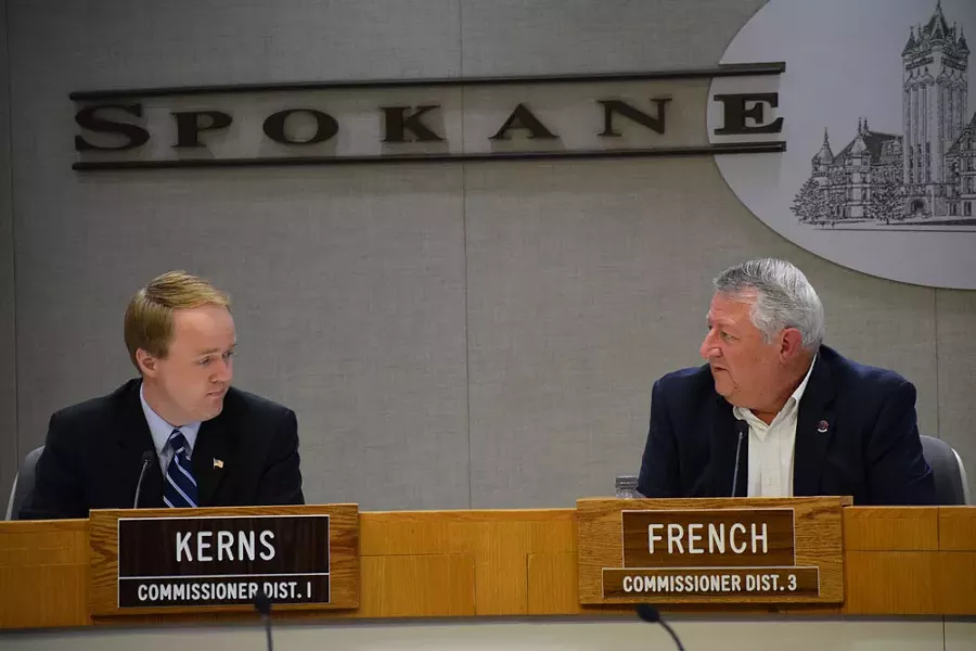 The Spokane County Commission might need a couple more chairs. - WILSON CRISCIONE