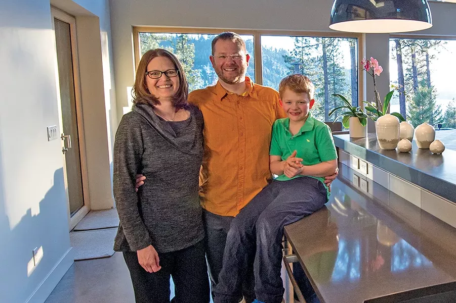 Audrey, Tad and Luke. - DON HAMILTON PHOTO