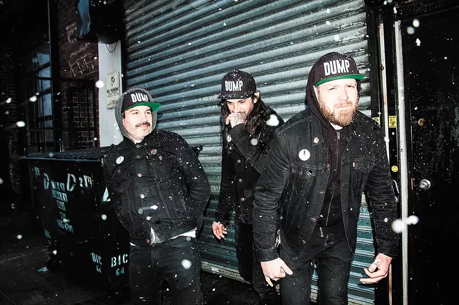 Surfy, grungy rock trio Pink Mexico aims to take you on a "dark, psychotic journey with moments of levity." - ARVELISSE RUBY PHOTO