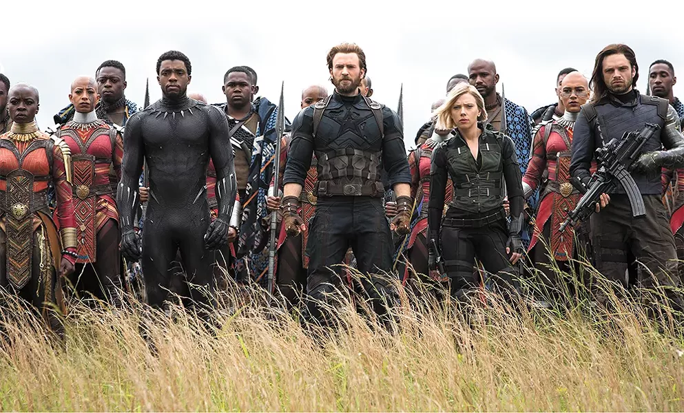Marvel heroes square up in Avengers: Infinity War - MARVEL COMIC UNIVERSE