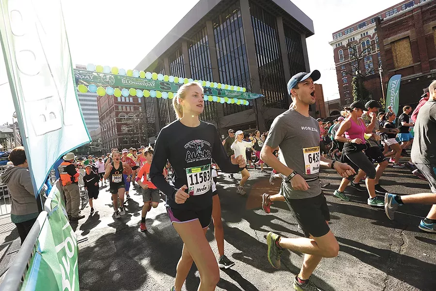 You can still register for $40 at the Bloomsday check-in on Friday (11:30 am-8 pm) and Saturday (9 am-6:30 pm) at the Spokane Convention Center. - YOUNG KWAK