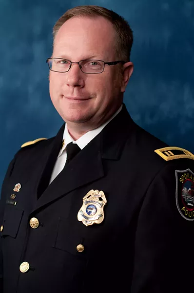 SPD Capt. Brad Arleth - COURTESY OF THE SPOKANE POLICE DEPARTMENT