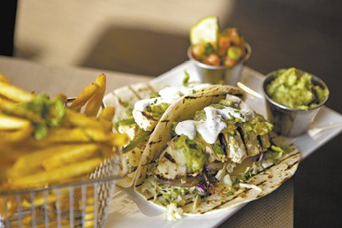 Grilled Halibut Tacos available during The Great Dine Out
