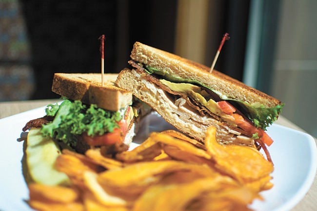 Fresh-made sandwiches are just one of Clark Fork's many offerings.