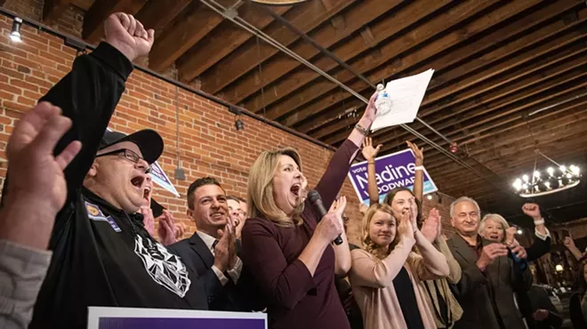 Former TV anchor Nadine Woodward will be the next mayor: 'Spokane, we did it!'