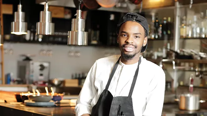 Chef Austin Conklin simplified the menu a bit when he took over at Inland Pacific Kitchen. "I can focus on each dish being creative and flavorful," he says.