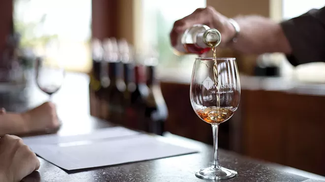 Though Townshend Cellar's Green Bluff tasting room is currently closed, creative curbside pickup options are available.