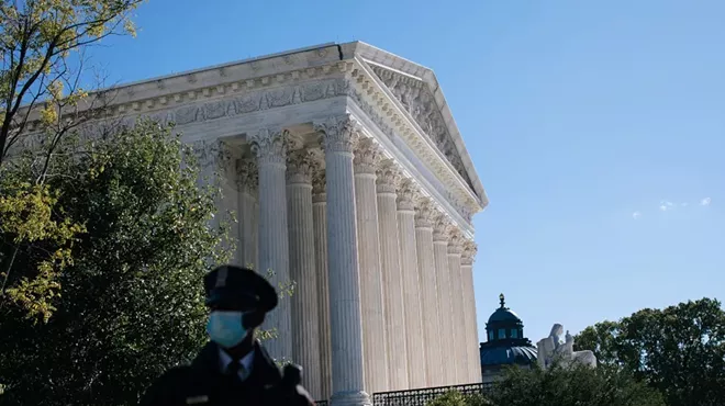 The Supreme Court building on Monday, Nov. 2, 2020.